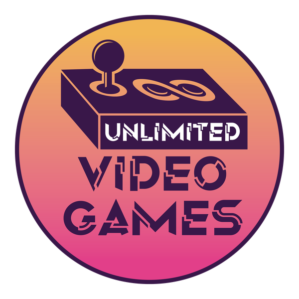 Unlimited Video Games joystick logo